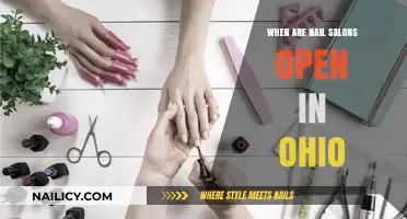Ohio Nail Salon Hours: When and Where to Get Your Manicure