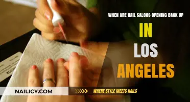 Los Angeles Nail Salons Reopening: When Can You Book Your Next Manicure?