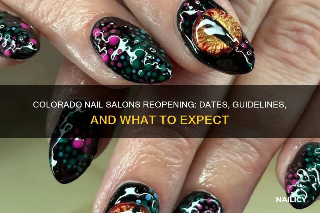 when are nail salons opening colorado
