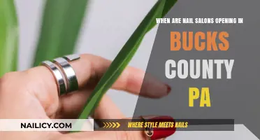 Bucks County Nail Salons Reopening: Dates and Safety Guidelines