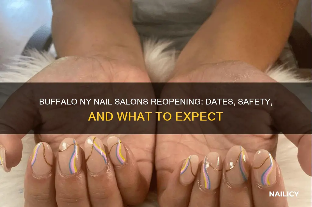 when are nail salons opening in buffalo ny