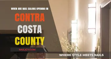 Contra Costa County Nail Salons Reopening: Dates and Guidelines