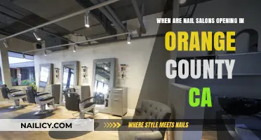 Orange County Nail Salons Reopening: Dates and Safety Guidelines
