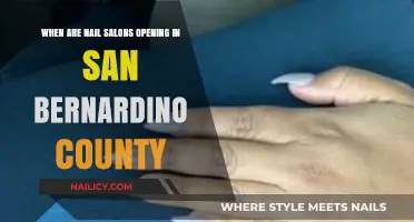 San Bernardino County Nail Salons Reopening: Dates and Guidelines