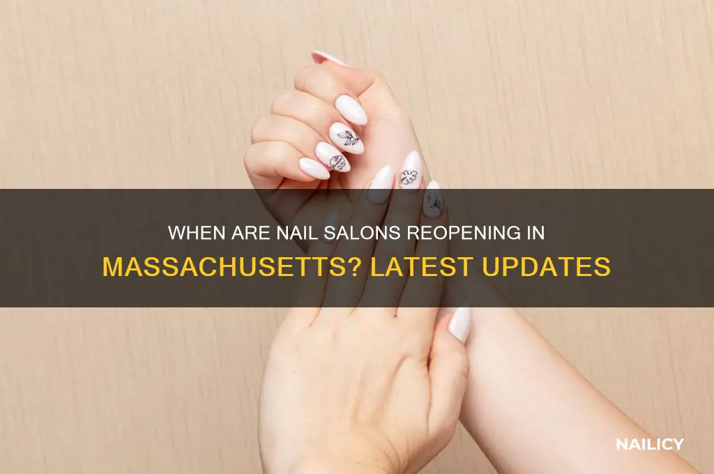 when are nail salons reopening in mass