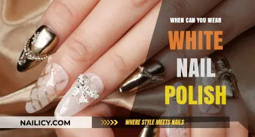 When Can You Wear White Nail Polish: Timeless Elegance or Seasonal Trend?