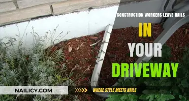 Nails Left in Driveway: Construction Site Hazards and Homeowner Solutions