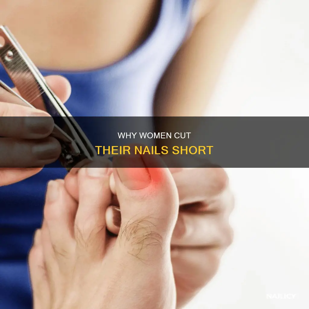 when cut nails women