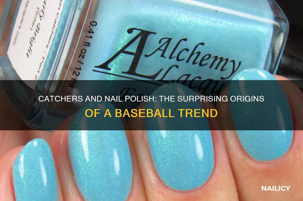 when did catchers start wearing nail polish
