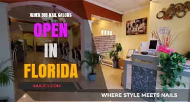 Florida's Nail Salon History: When Did They First Open?