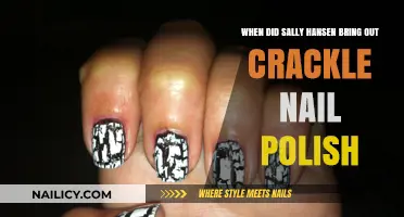 Sally Hansen's Crackle Nail Polish: A Timeline of Its Release