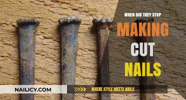 The Evolution of Nails: Cut Nails and Their Demise