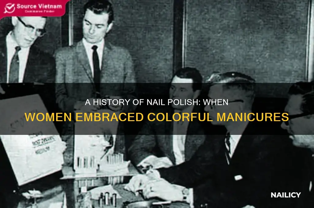 when did womeb start using nail polish