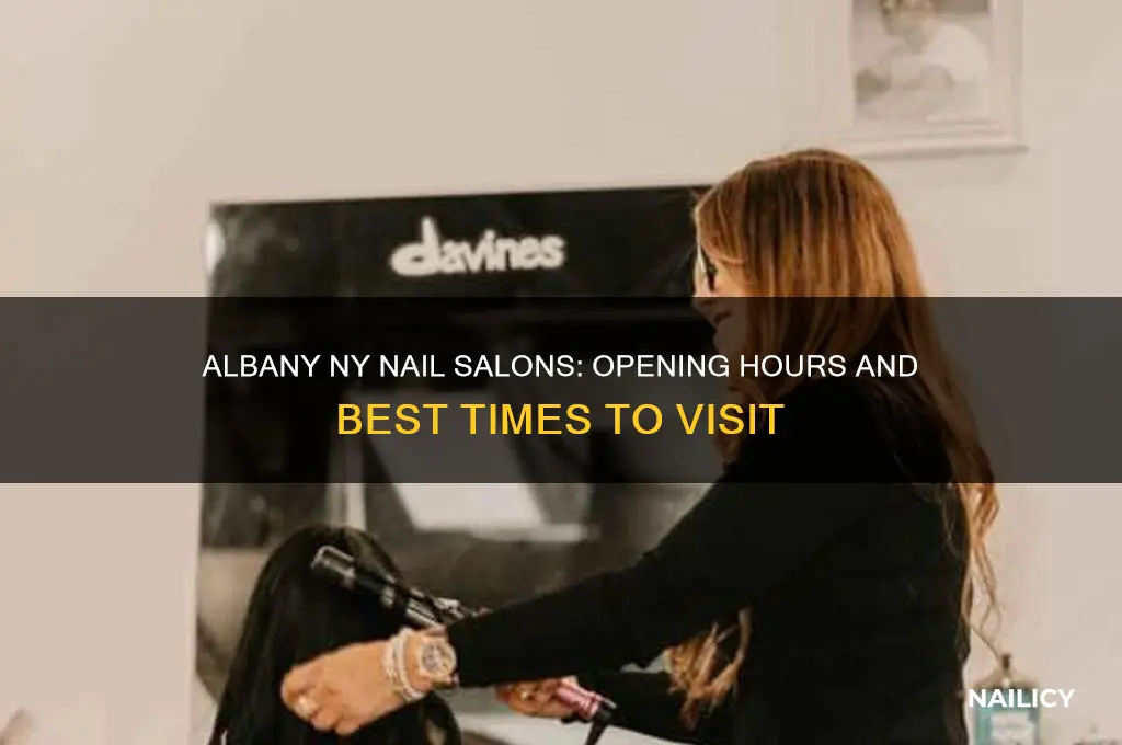 when do nail salons open in albany ny