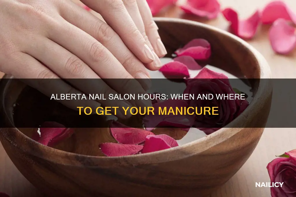 when do nail salons open in alberta