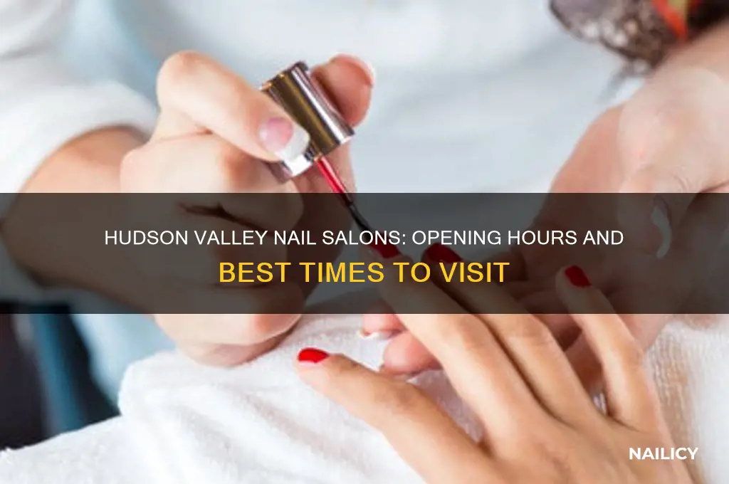 when do nail salons open in hudson valley