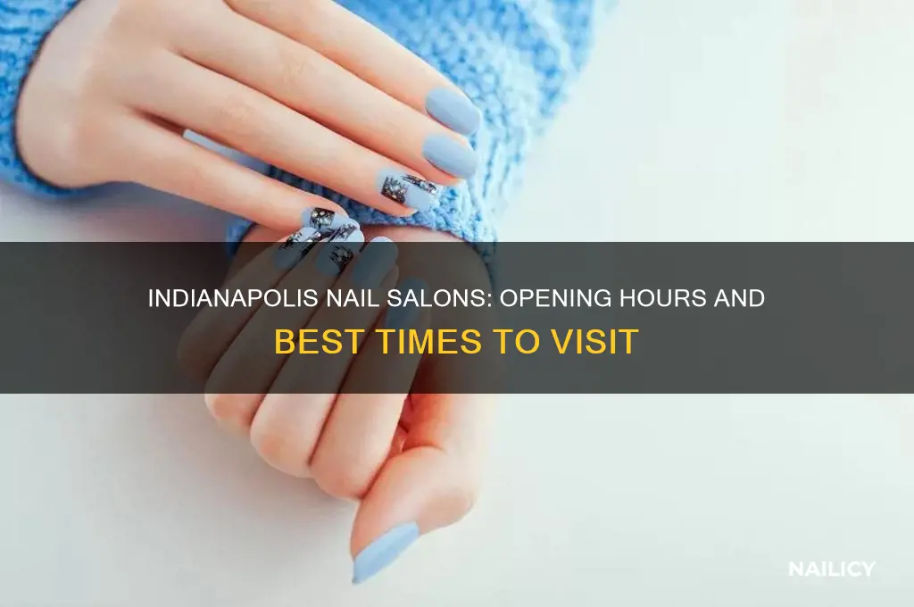 when do nail salons open in indianapolis