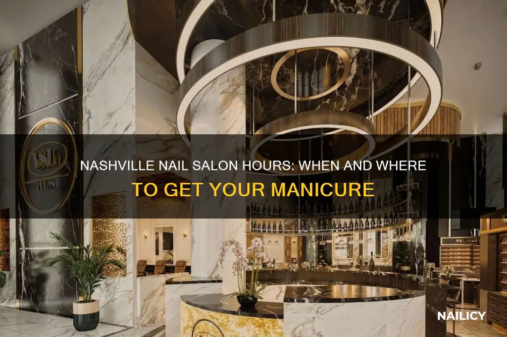 when do nail salons open in nashville