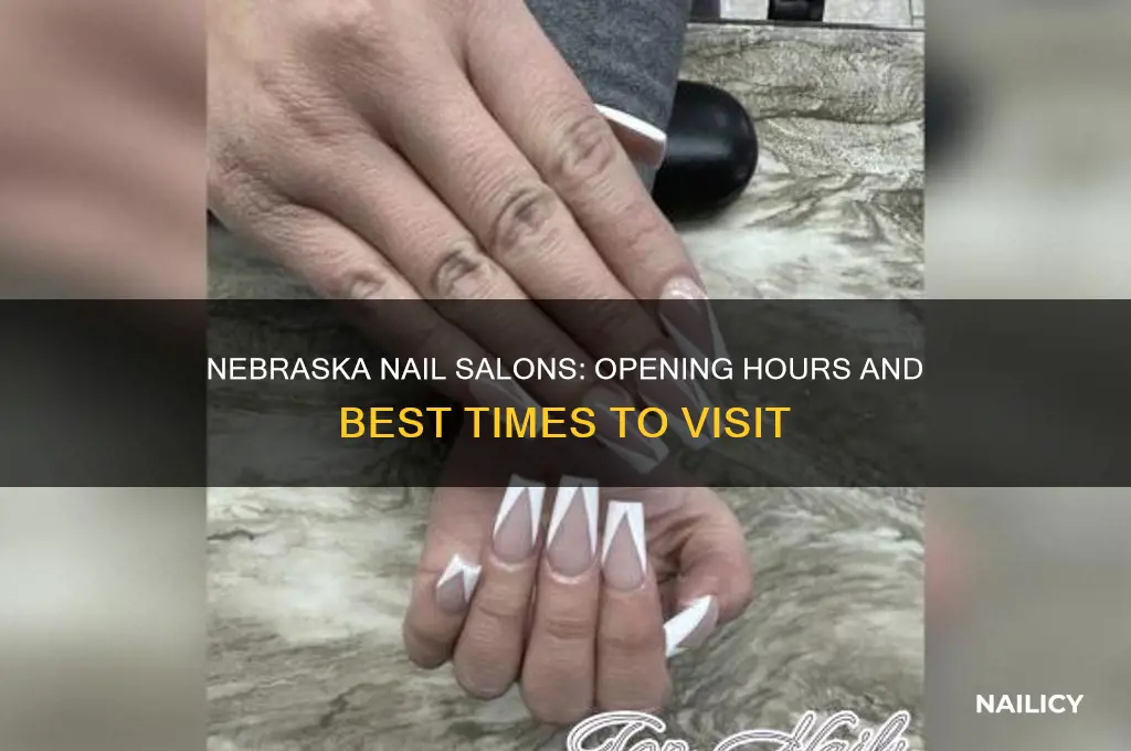 when do nail salons open in nebraska