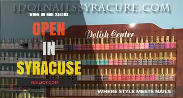 Syracuse Nail Salons: Opening Hours and Best Times to Visit