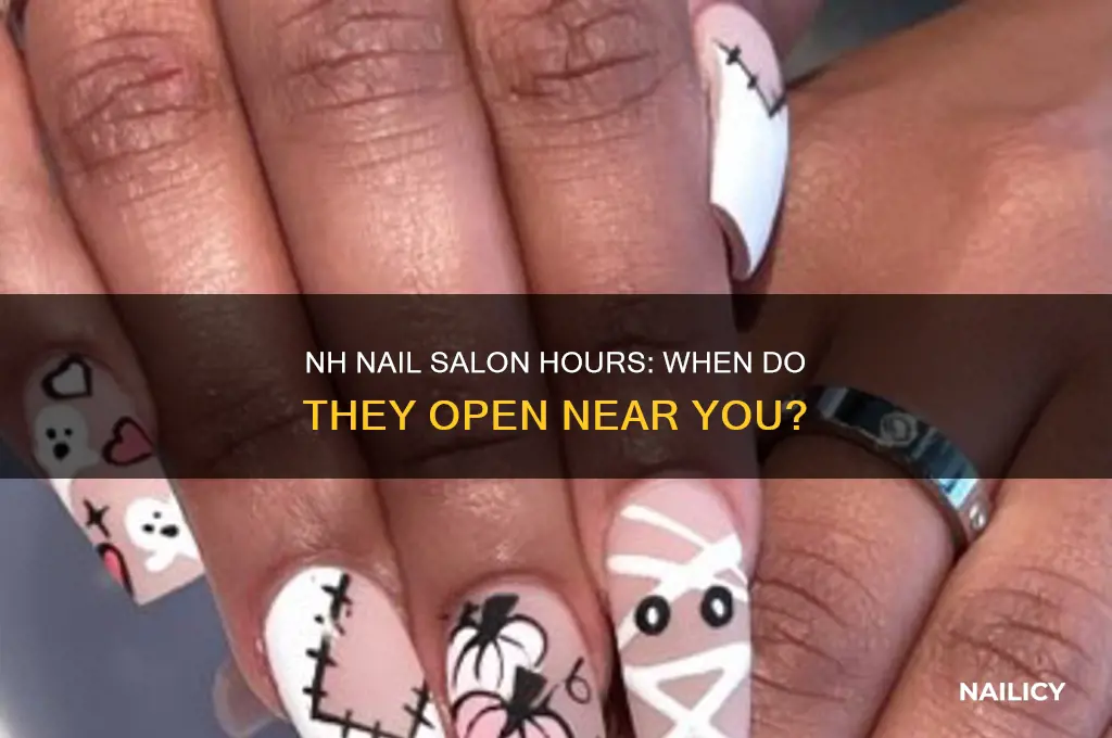 when do nail salons open nh