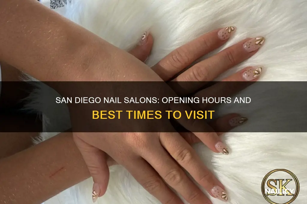 when do nail salons open san diego