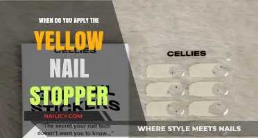 When to Apply Yellow Nail Stopper: A Guide to Proper Usage