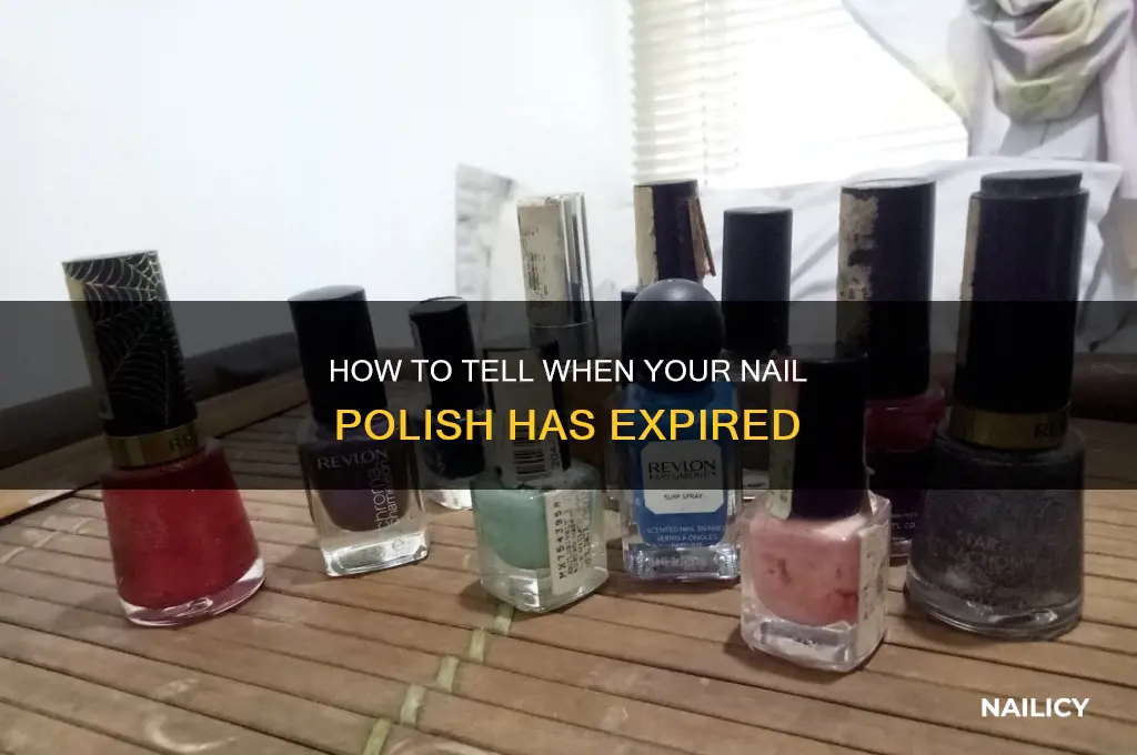 when is nail polish past its prime