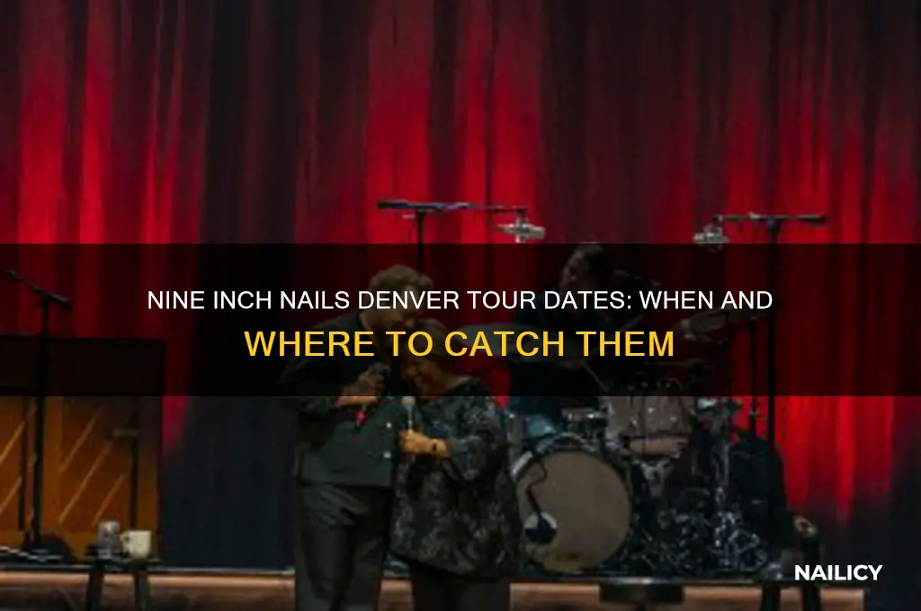when is nine inch nails coming to denver
