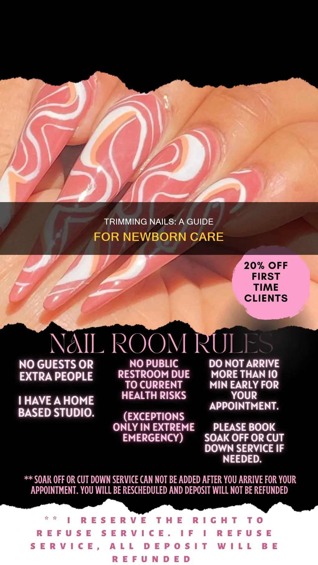 when is the best time to cut newborn nails