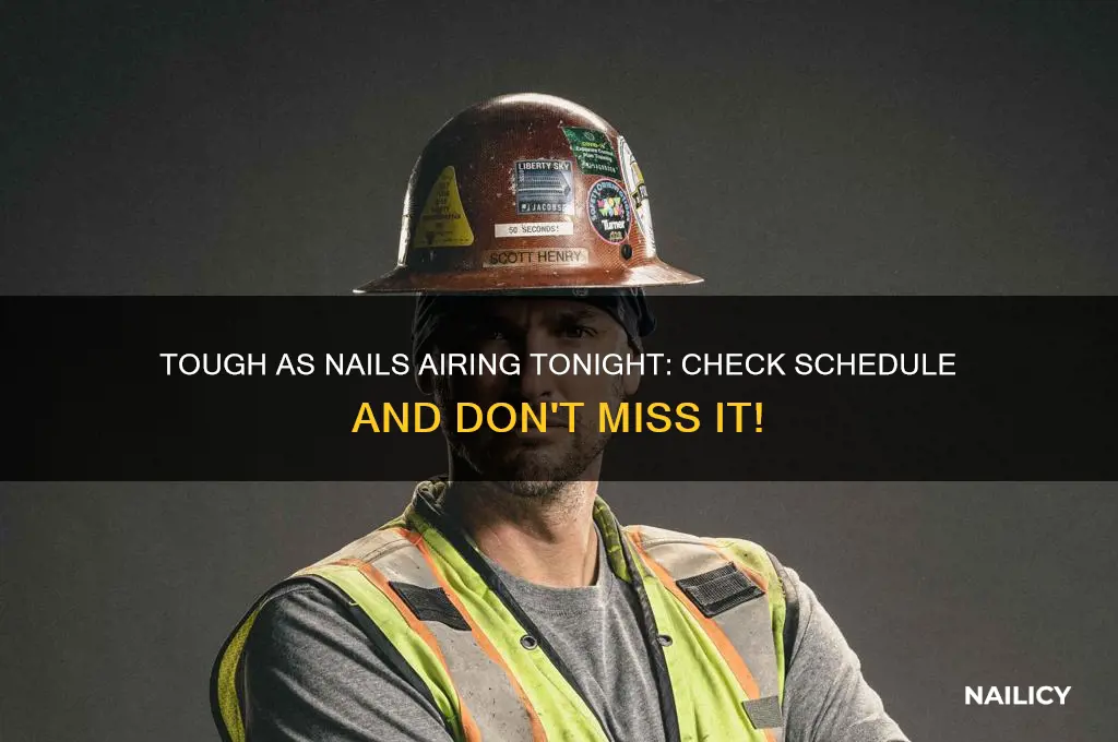 when is tough as nails on tonight