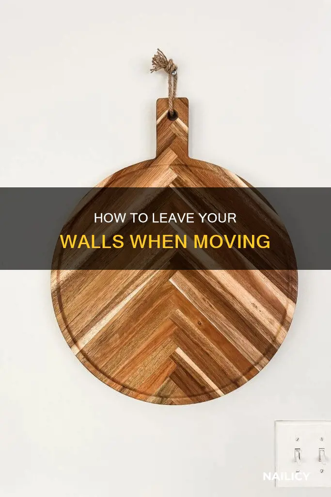 when moving do you remove nails from walls