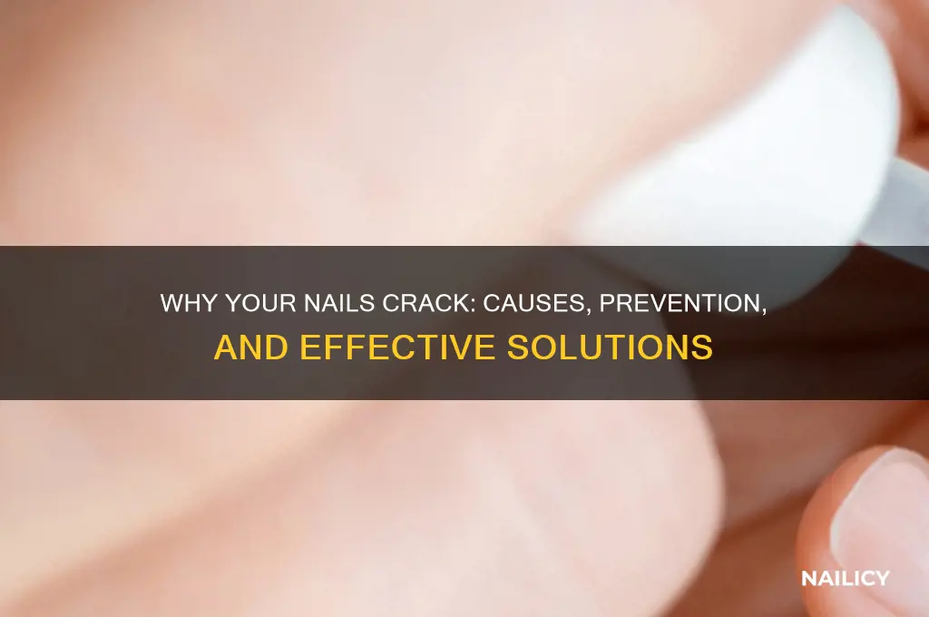 when nail is cracking