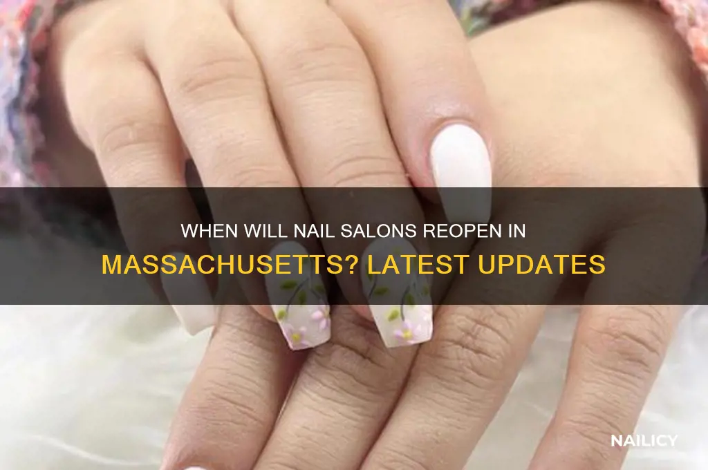 when nail salon reopen in mass