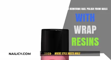 Removing Nail Polish: Wrap Resins for Easy Soak-Off
