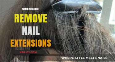 The Right Time to Remove Nail Extensions