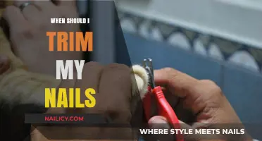 The Best Time to Trim Your Nails