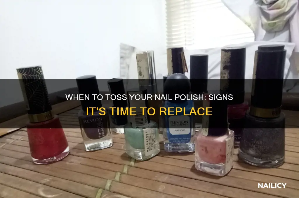 when should you discard nail polish