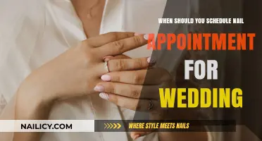 Perfect Timing: Scheduling Your Wedding Nail Appointment for Flawless Results
