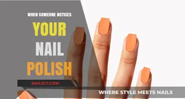 When Your Nail Polish Catches Their Eye: Embracing the Compliment
