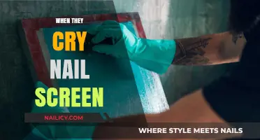 When They Cry: Mastering the Nail Screen Technique for Perfect Results
