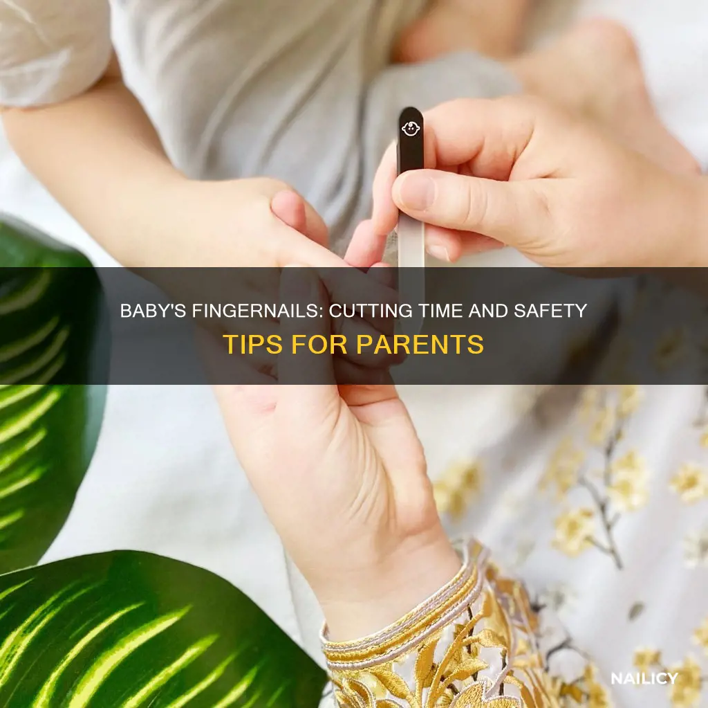 when to cut baby finger nails