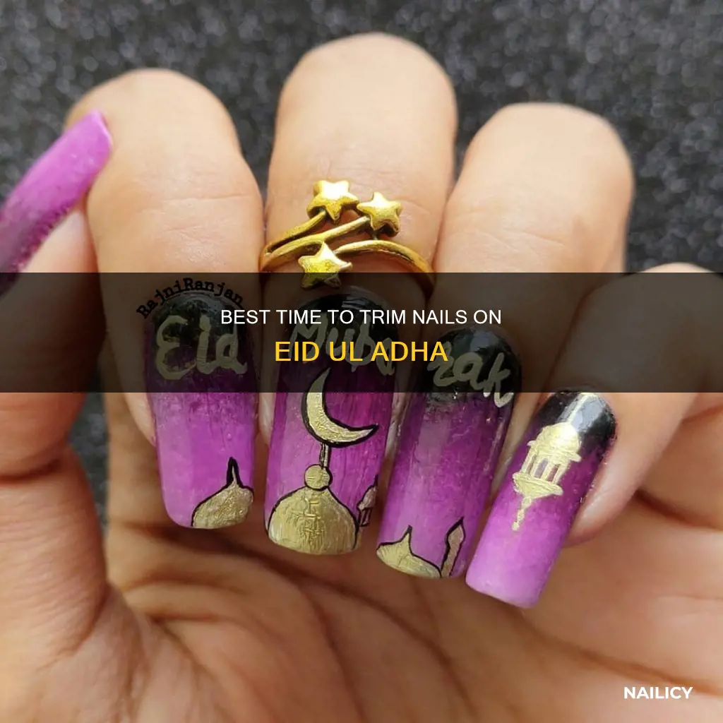 when to cut nails in eid ul adha