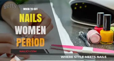 Nail Care: Women's Periods and Manicure Timing
