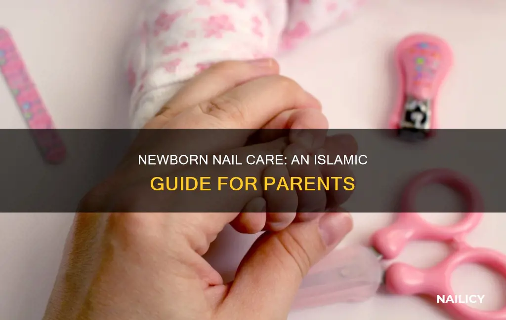 when to cut newborn nails islam