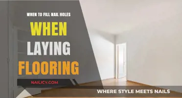 Perfect Flooring Finish: When to Fill Nail Holes During Installation