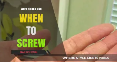 Nail or Screw: Choosing the Right Fastener for Every Project