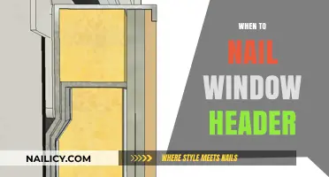 Nailing Window Headers: Timing and Techniques for Optimal Installation