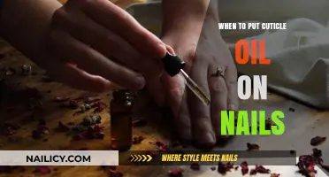 Nail Care Essentials: When to Apply Cuticle Oil for Healthy Nails