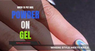 Nail Powder Perfection: The Art of Timing for Gel Nails